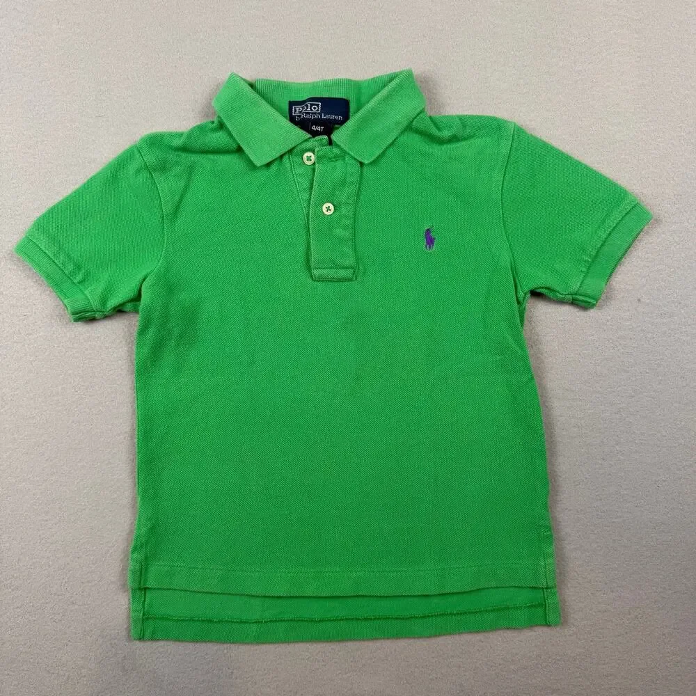 Polo Ralph Lauren Toddler Green Polo Shirt 4T